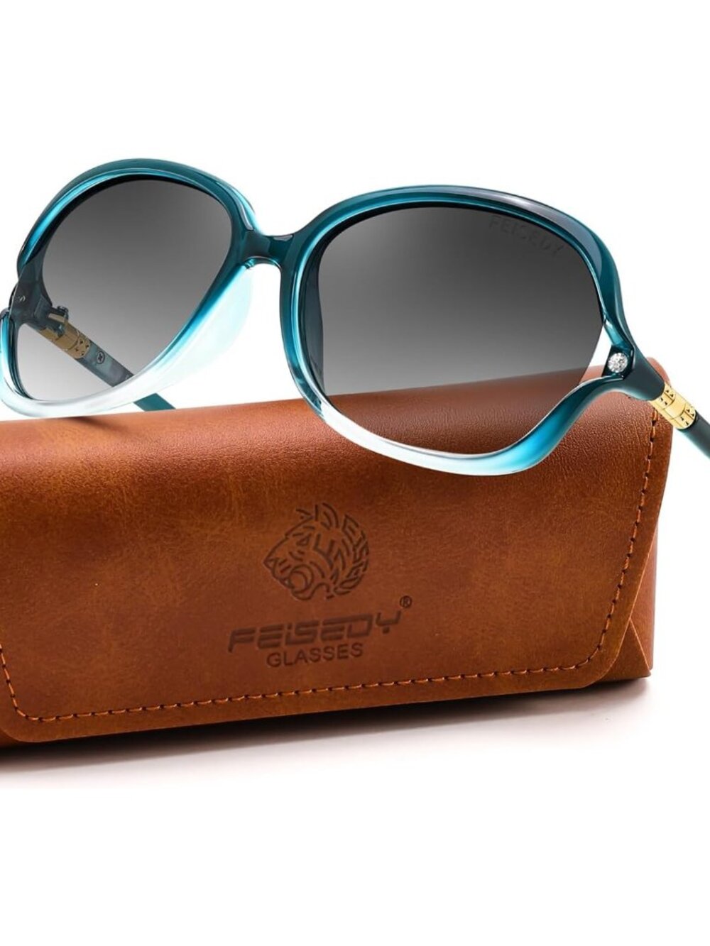 Fashion Women's Polarized Sunglasses with UV400 Protection - Butterfly Style